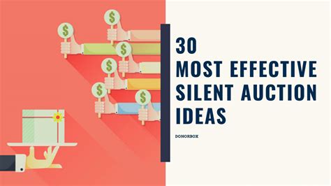 30 Effective Silent Auction Ideas That Work .